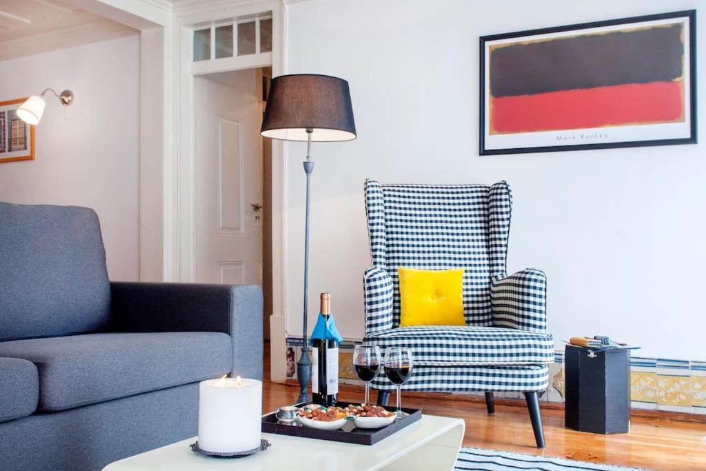 Charming 2 Bedroom Apartment Avenida Da Liberdade Lisbon Luaran gambar